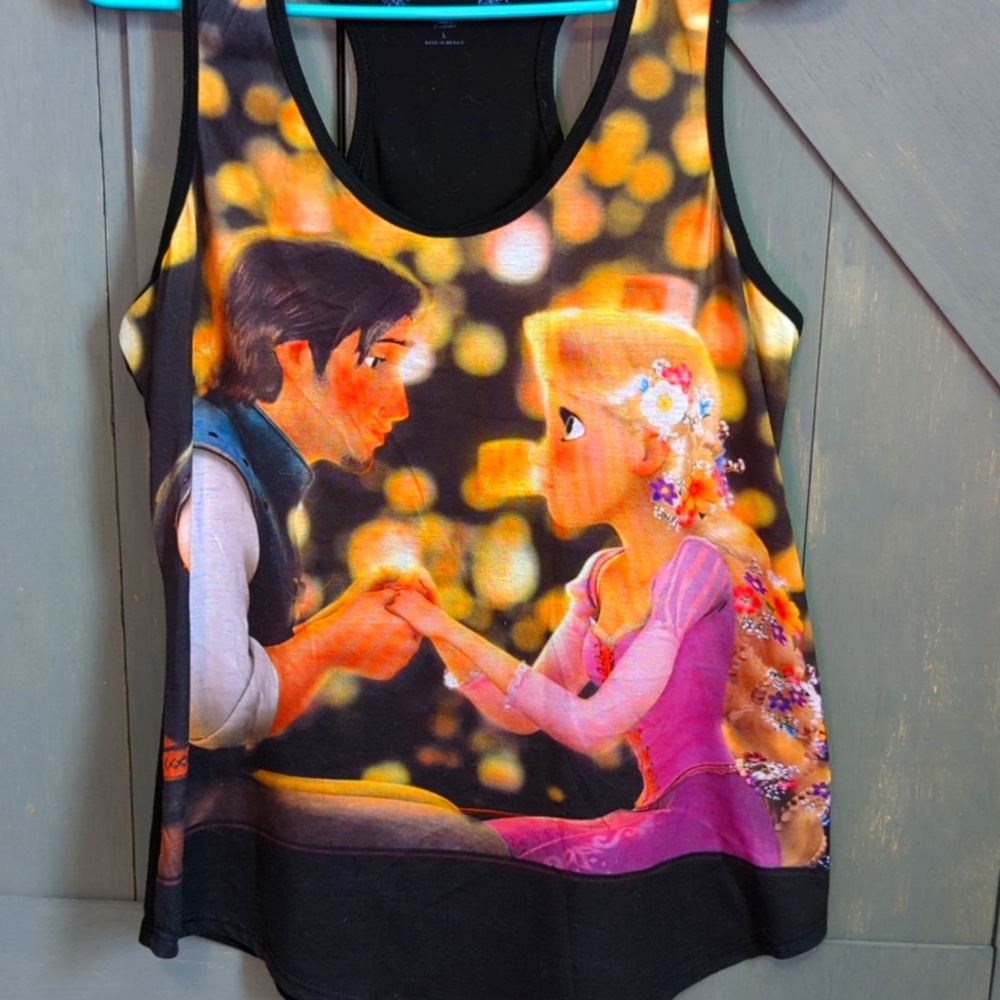 Disney Tangled - Rapunzel Racerback Tank Top
